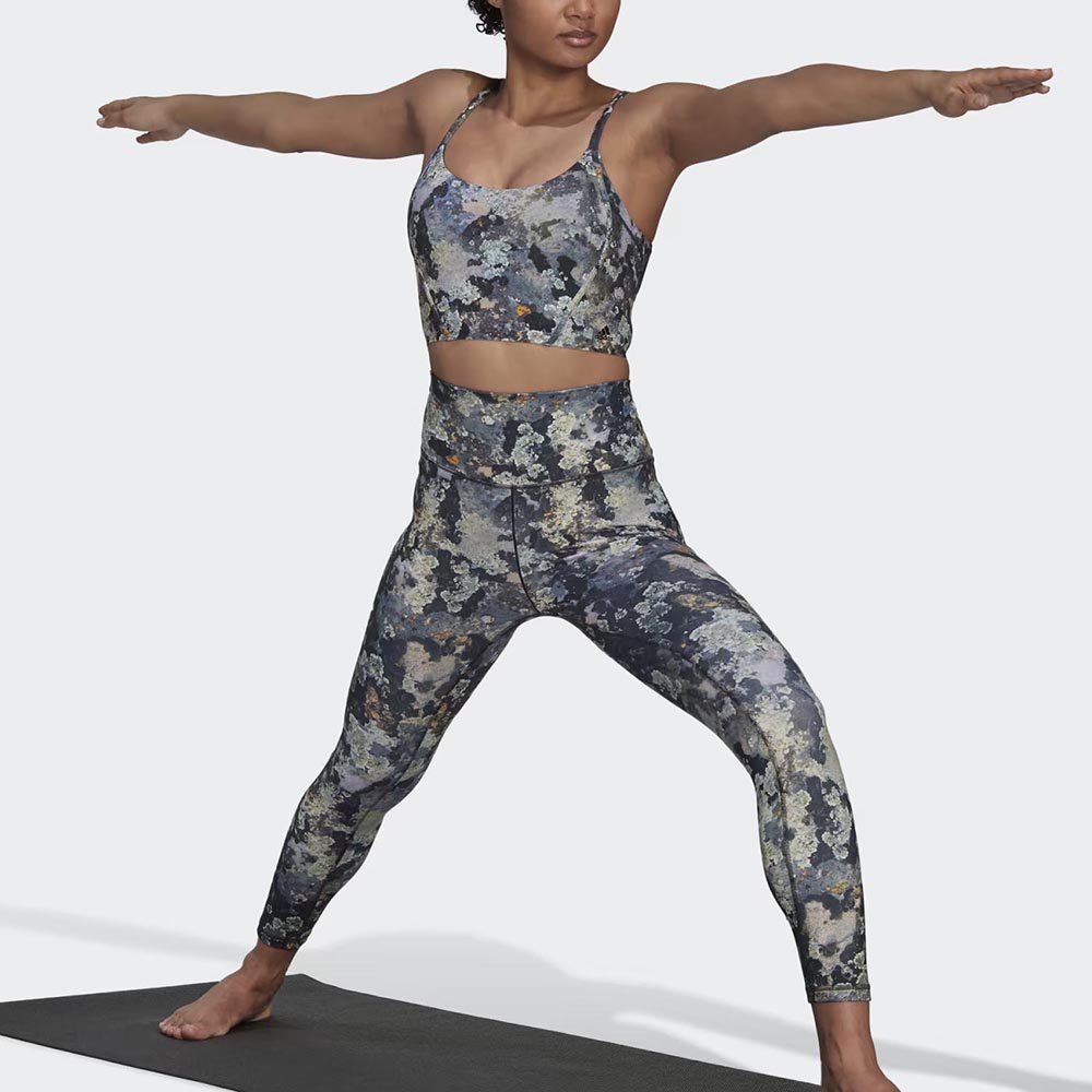 Yoga Light-Support Long Line Graphic Yoga Suit